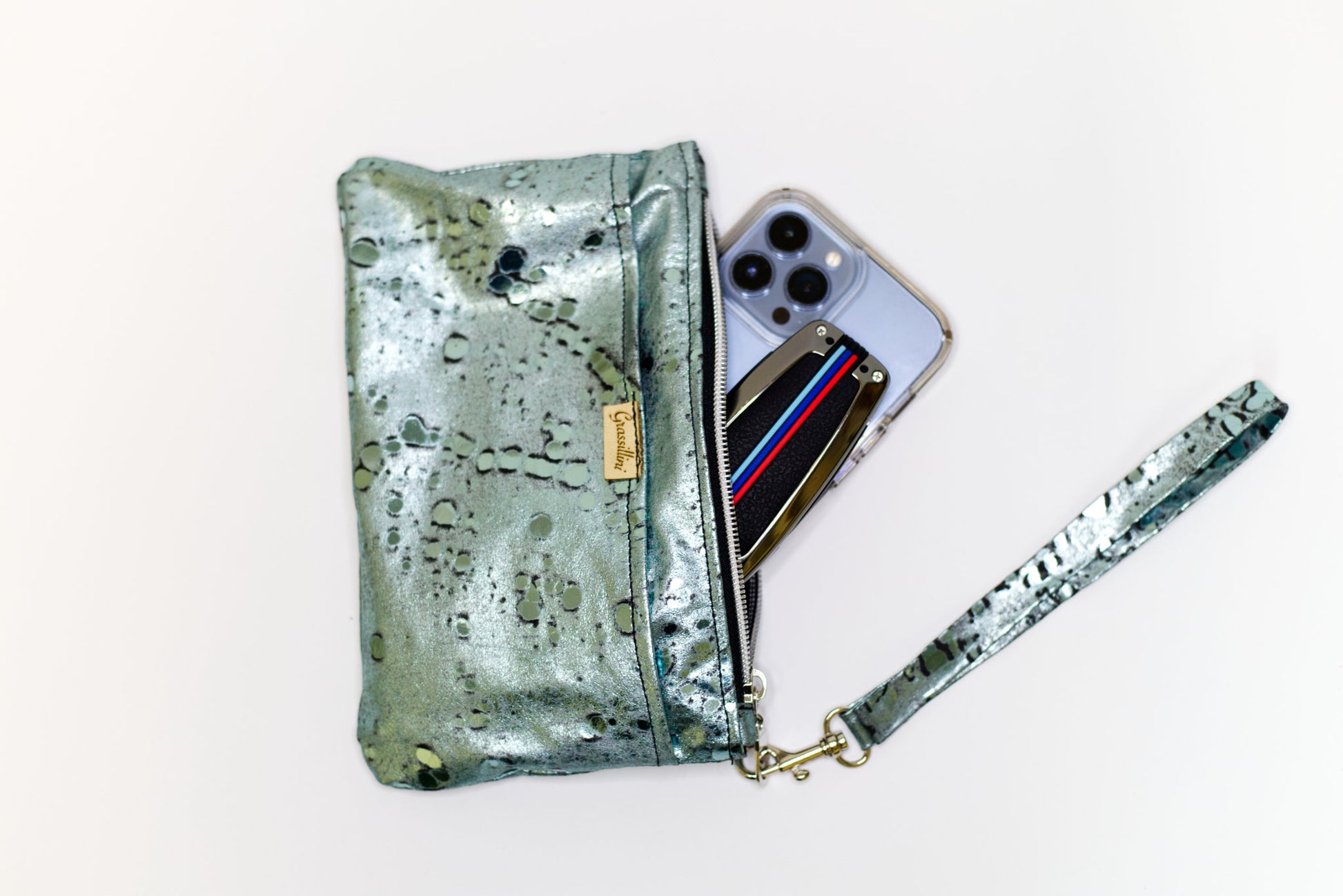 Nine Mile Wristlet blue 3