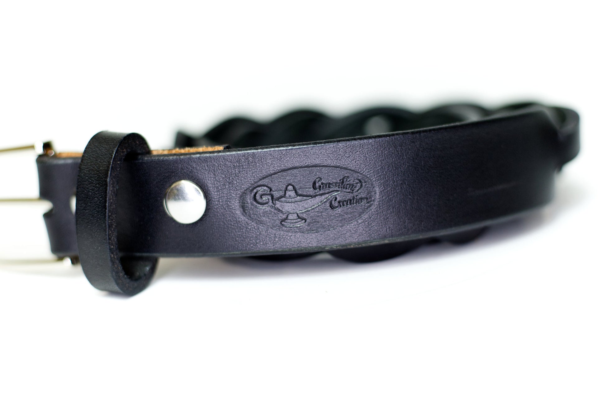 Bull Bay Braided Belt Black