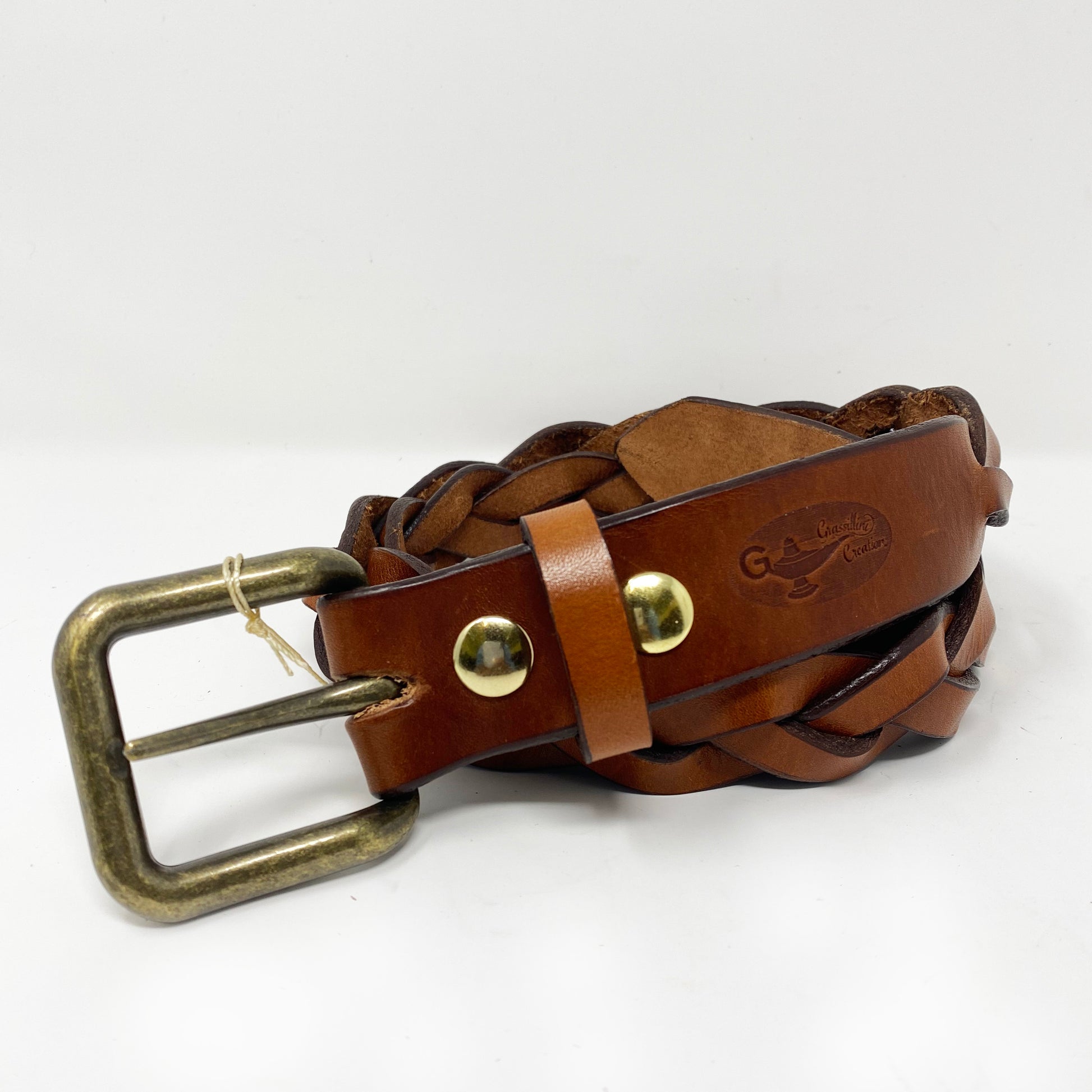 Bull Bay Braided Belt beown