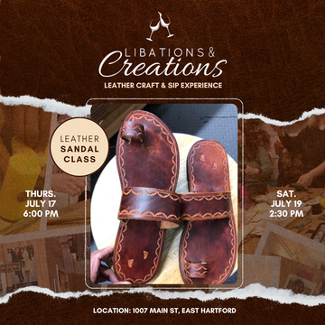 July Libations and Creations - Sandals session