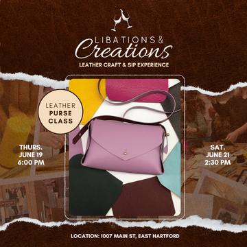 June Libations and Creations - Purse class