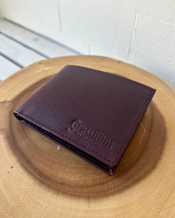 GC Bifold Wallet - Deep Burgundy
