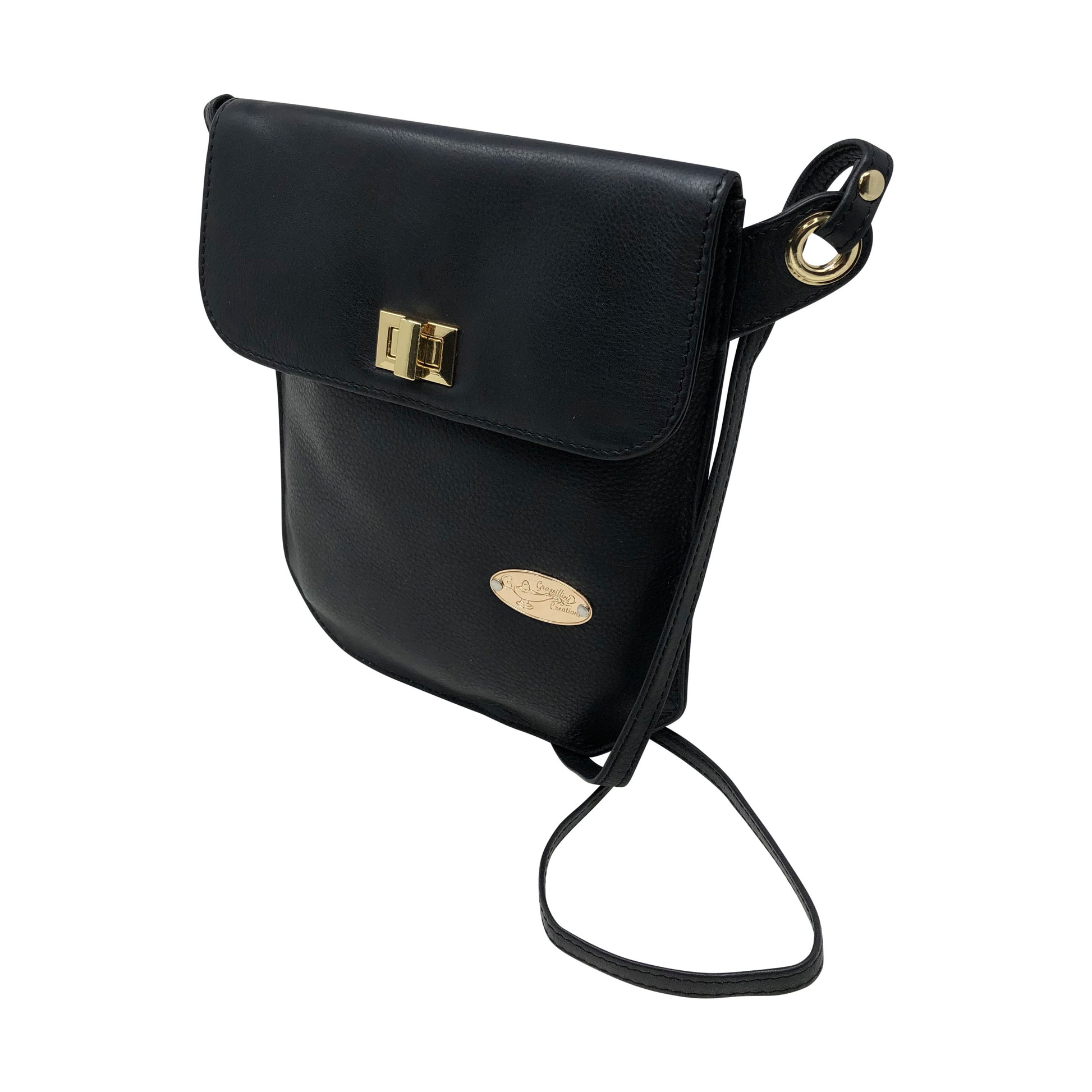 Red hills crossbody black side view