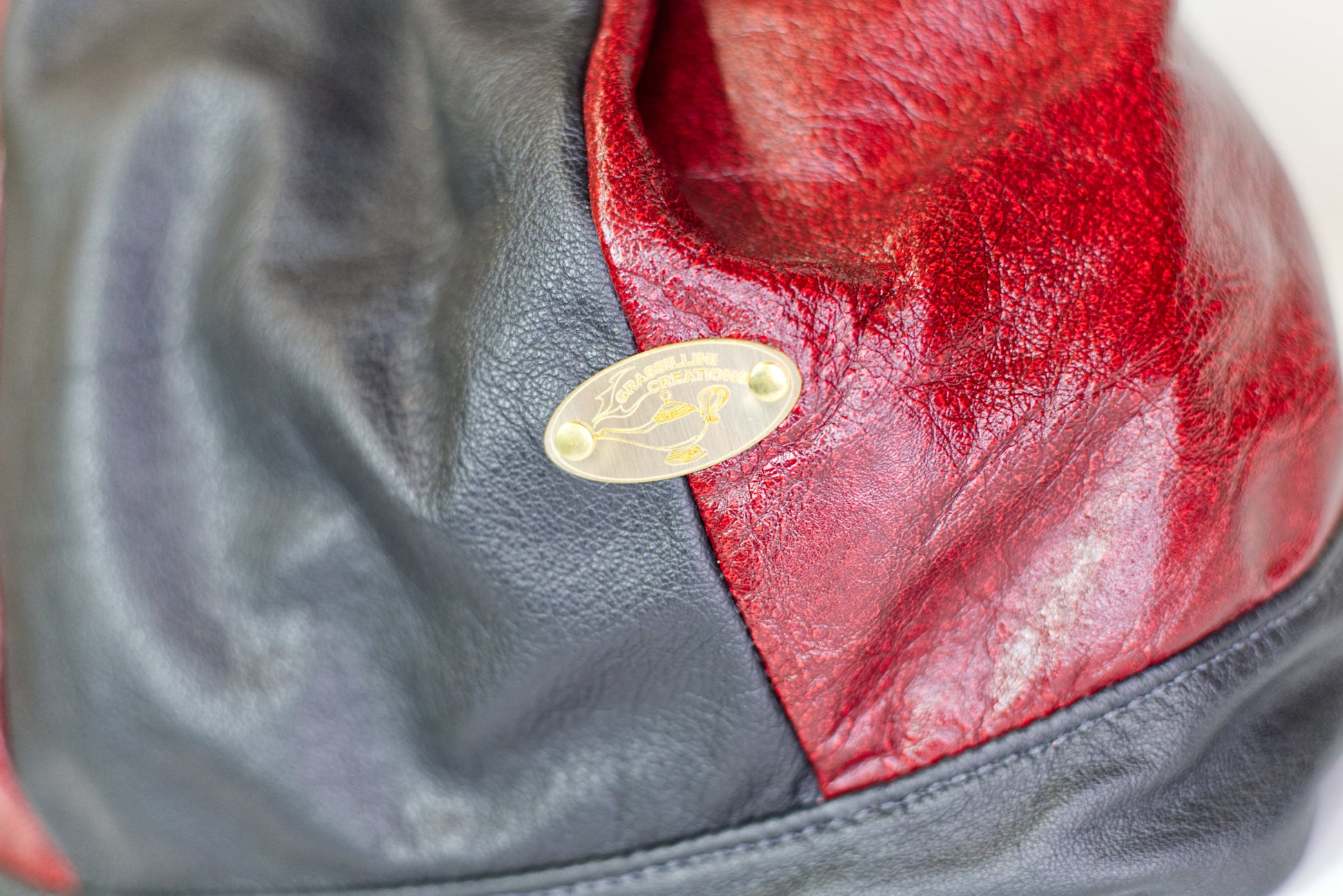 Martha Brae Bucket bag with logo