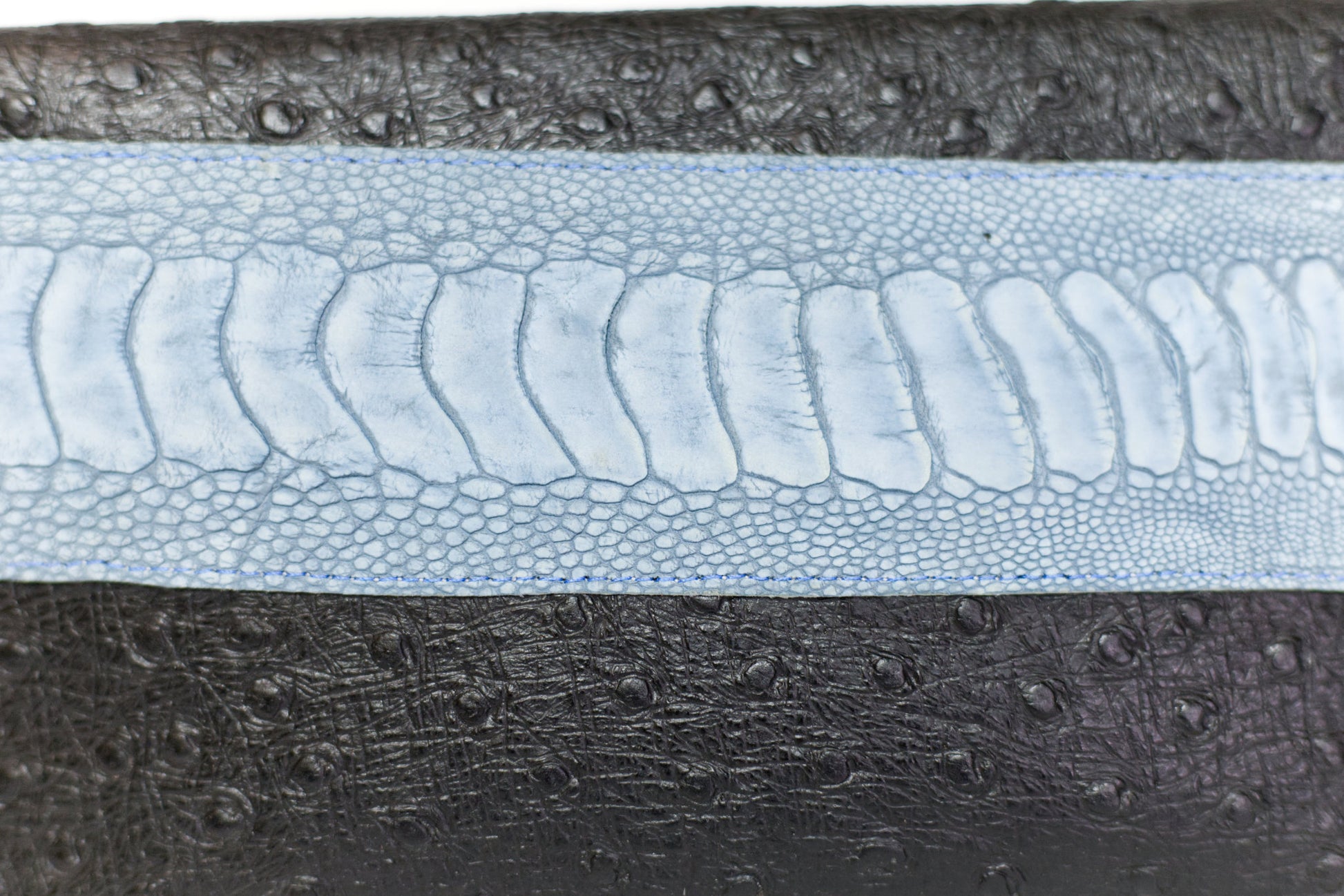 Half Way III Small Clutch - BB Ostrich surface