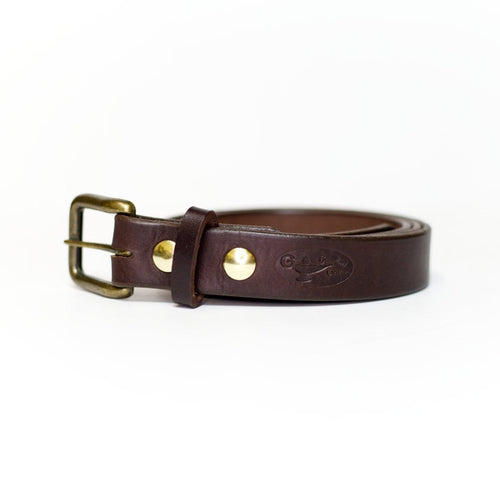 Classic Leather Belt | Dark Brown