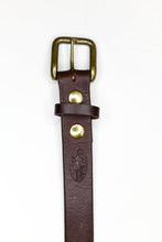 Classic Leather Belt | Dark Brown