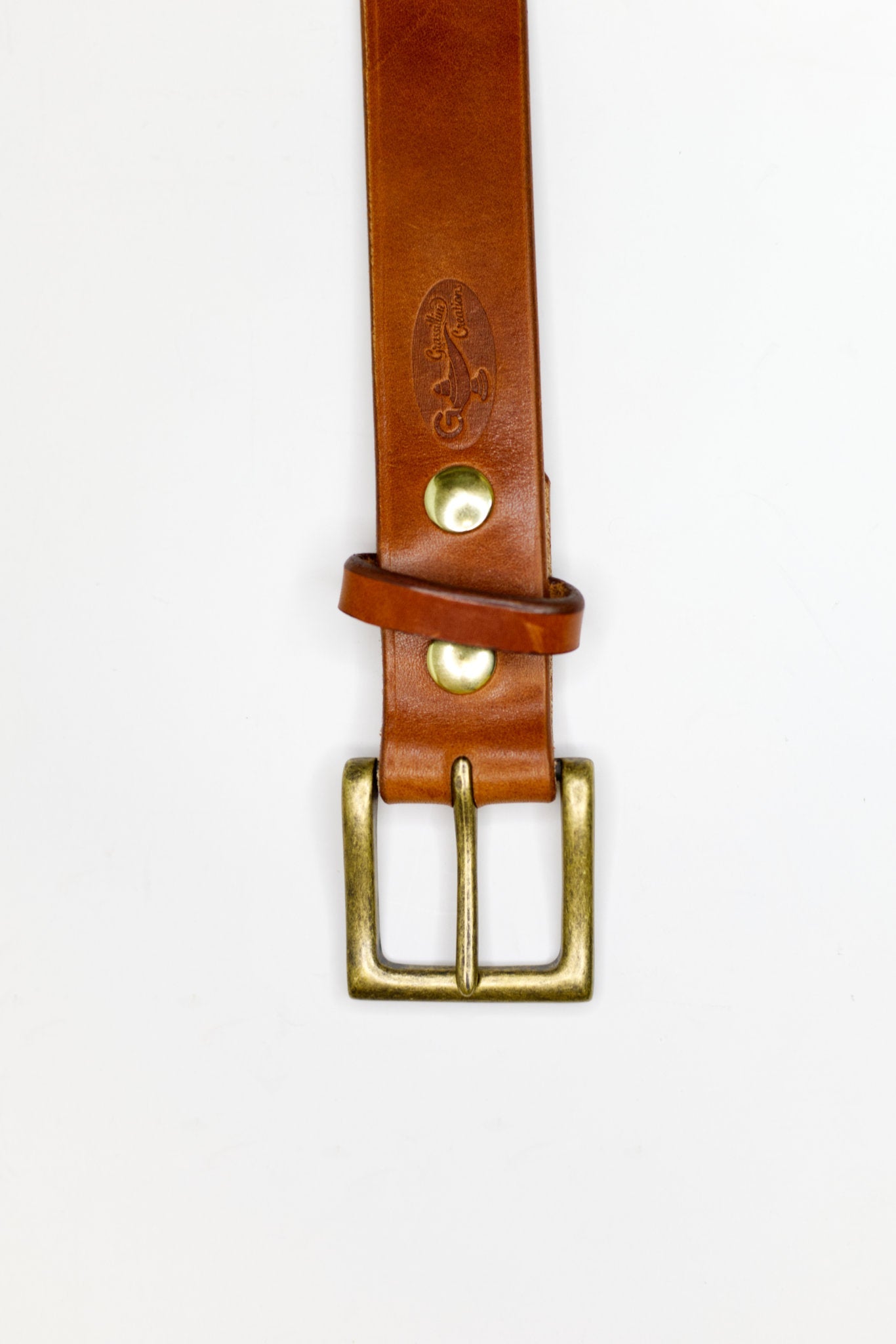 Classic Leather Belt  Brown